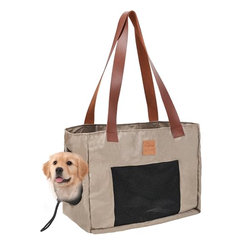 t Katzentrage, tragbare Haustiertragetasche für Katzen und kleine Hunde, Katzentrage-Handtasche, Hundereisetasche, Hundetrage geeignet für lange und kurze Reisen, Cool Paws Premium-Haustiertrage-Reise von Xasbseulk