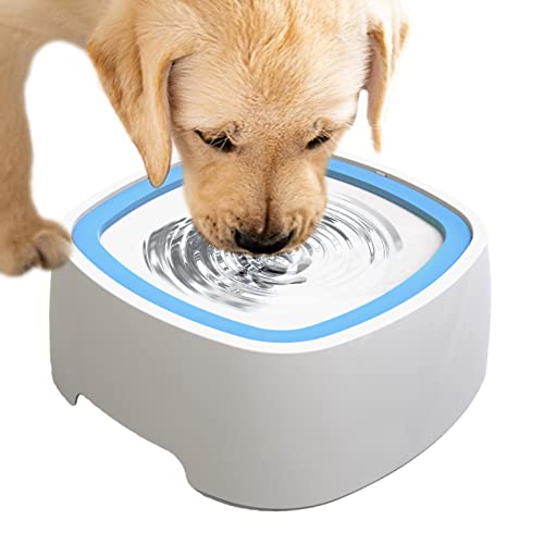 Wassernapf Für Hunde| Hundenapf Für Unordentliche Trinker 1.5 L Auslaufsicher Trinknapf Reisenapf, rutschfest Katzen Hund Haustiere Hundenapf Anti Schwapp Wasserspender von Xiaocao