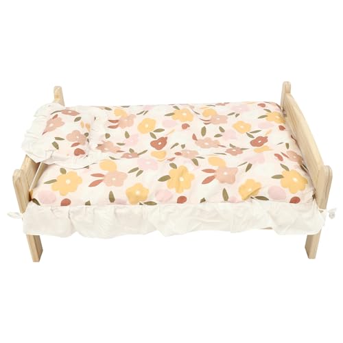 Xigner Katzenbett für Haushalt,70x55x30CM Cat Bed,Hölzerne Hundehütte Kleintier dekorative Hundebett, Haushalt Katze Nest hölzerne Bett für Katzen, Hund, Hase, Kaninchen, Kätzchen und Kleintiere von Xigner