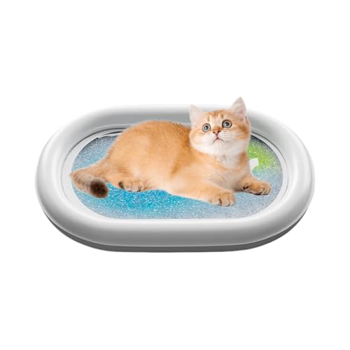 Xiixuuj Hunde-Wasserbett, Kühlkissen für Hunde, 50 x 50 cm, sensorisches Spielkissen für Entspannung, Outdoor, Zuhause, Reisen, Spielzeit Xiixuuj Hunde-Wasserbett, Kühlkissen für Hunde, 50 x 50 cm, sensorisches Spielkissen für Entspannung, Outdoor, Zuhause, Reisen, Spielzeit von Xiixuuj