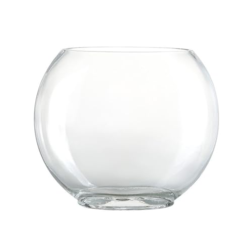 Xilin-872 Aquarien Kreatives ovales Glas, kleines Goldfisch-Aquarium, Heim-Desktop-Dekoration, transparentes Glas-Aquarium Desktop-Aquarium(S) von Xilin-872