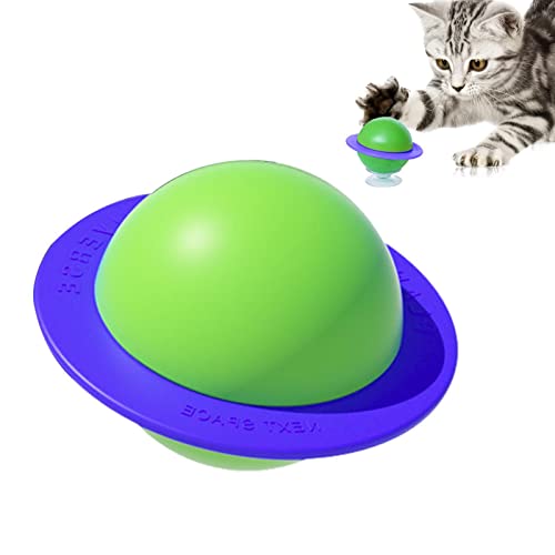 Ximan Magische Kugeln für Katzen, essbarer Ball für kleine Katzen, sicheres und gesundes Kauspielzeug für Katzen, zum Training, reduziert Langeweile, Leckereien an der Wand von Ximan