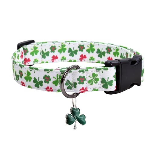 Hundehalsband mit Blumenmuster und Zubehör, weiche Baumwolle, für kleine, mittelgroße und große Hündinnen und Rüden von Ximipet