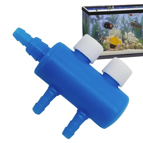 Aquarium Luftverteiler | Luftregelventil für Aquarium Luftpumpe | Aquarium Air Control Hebel Ventil Verteiler Splitter Airline-Rohrverbinder von Xinhuju