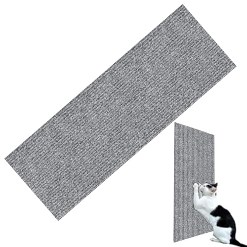 Cat Scratch Pad - Katzenkratzbrett, Katzenkratzbrett | Möbelschutz Wandkratzer, Wandmontiertes Kleber-Kratzpad, Trimmbares Kratzbrett für Indoor-Katzen Kätzchen von Xinhuju