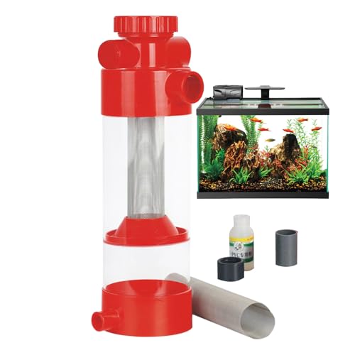 Fischtank-Hocker-Filter, Fischkot-Reiniger-Filter, Werkzeug-Trennausrüstung für Salzwasser, Riff, Teich, Terrarium, Paludarium Fischtank-Hocker-Filter, Fischkot-Reiniger-Filter, Werkzeug-Trennausrüstung für Salzwasser, Riff, Teich, Terrarium, Paludarium von Xinhuju