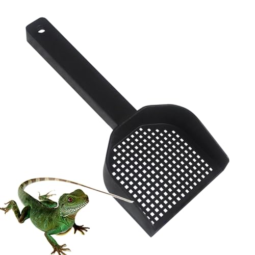 Katzentoilette Scooper, Hangable Müllschaufel ergonomischem Griff | Einfach gebrauchte Multifunktionale Wurfreiner -Eckschaufel für Reptilien -Terrarium -Bettwäsche -Substrat von Xinhuju