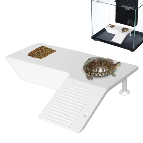 Plattform zum Sonnenbaden für Schildkröten, Liegewiese für Schildkröten – Vista Reptilienterrasse mit stabiler Hebebühne für Schildkrötenplattform, Plattform zum Sonnenbaden für Schildkröten, Reptilie von Xinhuju