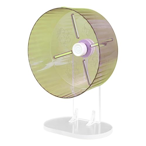 Silent Hamster Wheel - Acryl -Trainingspinner für kleine Haustiere, ruhiger Laufbandball für - und syrische Hamster | Fitness -Accessoire für Goldene, Haustiervorräte für Hamster, die Spaß von Xinhuju