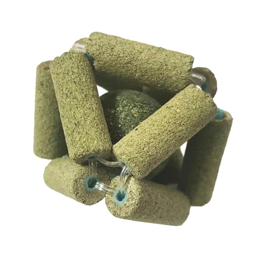 Xinsheinelry Catmint Toy Natural Mint Spielzeug Zahne Kategelkatze Zahne Kauen Kugelzähne Saubere Katzenzball Katze Licking Toy von Xinsheinelry