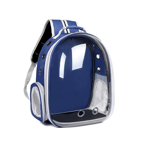 Xinyilau Cat Cannonball – Kompakter und dennoch geräumiger Haustier-Rucksack, ideal for kleine bis mittelgroße Haustiere unterwegs(Blue) von Xinyilau