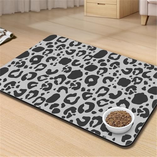 Haustier-Futtermatte rutschfeste Katze Hund FüTterungsmatte Silikon Pet Feeding Mat FüR FressnäPfe Wassernapfmatte Anti-Rutsch Matte FüR Spender Placemats ZubehöR Teppich (30x40 cm,Colour 5) von Xisnuient