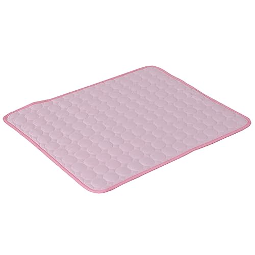 Katze Und Hund Bett Haustier Decke Weich Verdickt Fleece Pad Bett Matte Welpe Hund Katze Sofa Kissen Rug Sommer Kühlung Schlafen Abdeckung Haustier Decke Für Möbel Bett (2XL(150X100 CM),Pink) von Xisnuient