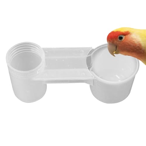 Xistuoz Automatischer Futterspender für Vögel, wassersparend, spritzwassergeschützt, transparent, wissenschaftliches Design, Gerät für Tauben, Hühner, Küken Xistuoz Automatischer Futterspender für Vögel, wassersparend, spritzwassergeschützt, transparent, wissenschaftliches Design, Gerät für Tauben, Hühner, Küken von Xistuoz