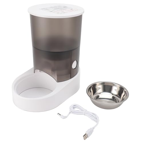 Automatischer Katzenfutterautomat, 4L APP Control Smart Pet Feeder, Katzenfutterspender, Katzenfutterautomat mit 1 Bis 10 Mahlzeiten, für Katzen, Hunde und Kaninchen von Xiuganpo