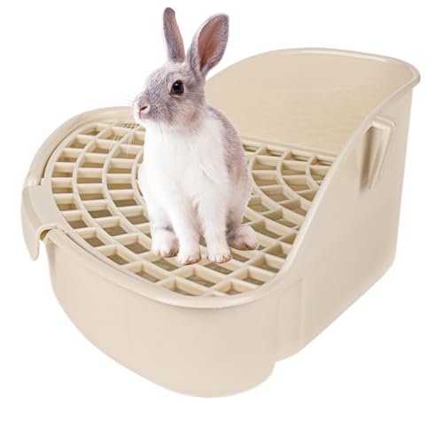 Xoeryoy Dreieck Kaninchen -Katzentoilette mit Gitter, Plastikhamster -Toilette, Spritzer Beweis Eckstrauder -Box für kleine Anima -Meerschweinchen, Frettchen, Ratte, Eichhörnchen, Chinchillas 9.5x7 Xoeryoy Dreieck Kaninchen -Katzentoilette mit Gitter, Plastikhamster -Toilette, Spritzer Beweis Eckstrauder -Box für kleine Anima -Meerschweinchen, Frettchen, Ratte, Eichhörnchen, Chinchillas 9.5x7 von Xoeryoy