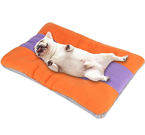 Hundebox-Matratze, großes orthopädisches Hundebett, Haustierkissen, wendbar, waschbar, XL, beruhigend, flauschig, 55 x 43 cm von Xpnit