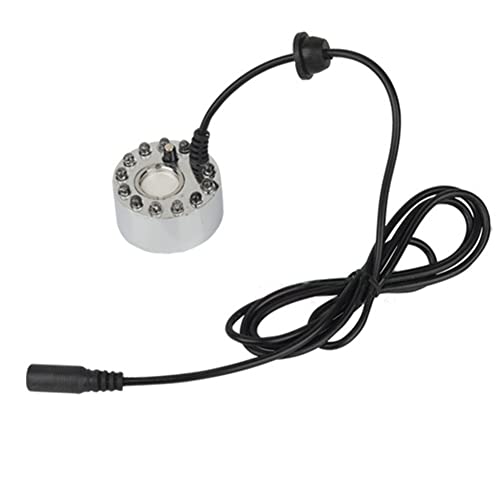 Xptieeck ,Aluminium Mini wasserdichte mit 12 LED Leuchten für Springbrunnen Teich Aquarium Botanical von Xptieeck