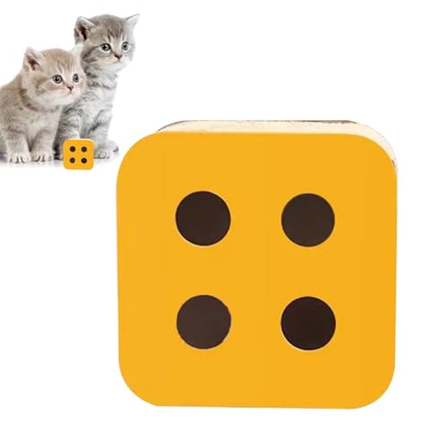Xtauaguh Kratzbox für Katzen, Katzenbett aus Pappe | Katzenkratzbrett & Kratzkarton | Verschleißfester Katzenkratzer aus Pappe, robuste, verdickte Katzenbett-Kratzmöbel für Kätzchen von Xtauaguh
