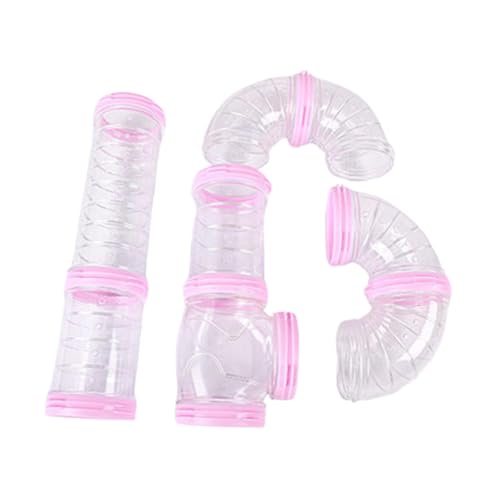 Durchsichtiger Tunnel Tube Track Clear Do It Yourself Spielzeug für Kleintiere Hamster Kaninchen Training Käfig Tunnel Kleintiere Durchsichtiger Tunnel Tube Track Clear Do It Yourself Spielzeug für Kleintiere Hamster Kaninchen Training Käfig Tunnel Kleintiere von XuQiZZpp