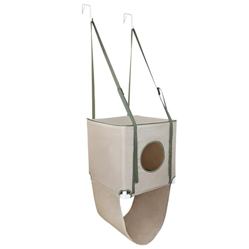 XuQiZZpp Atmungsaktives Polyester-Katzenhaus 2-lagiges hängendes Katzenbett an der Tür montiert, platzsparendes Design, Hängematte für Haushalte XuQiZZpp Atmungsaktives Polyester-Katzenhaus 2-lagiges hängendes Katzenbett an der Tür montiert, platzsparendes Design, Hängematte für Haushalte von XuQiZZpp