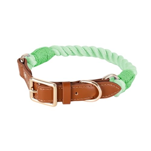 XuQiZZpp Bequemes Hundehalsband aus Baumwolle für kleine Hunde, stabiles gewebtes Design für tägliche Spaziergänge und Training XuQiZZpp Bequemes Hundehalsband aus Baumwolle für kleine Hunde, stabiles gewebtes Design für tägliche Spaziergänge und Training von XuQiZZpp