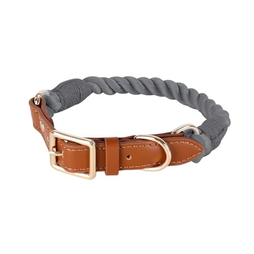 XuQiZZpp Bequemes Hundehalsband aus Baumwolle für kleine Hunde, stabiles gewebtes Design für tägliche Spaziergänge und Training XuQiZZpp Bequemes Hundehalsband aus Baumwolle für kleine Hunde, stabiles gewebtes Design für tägliche Spaziergänge und Training von XuQiZZpp