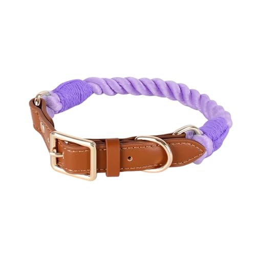 XuQiZZpp Bequemes Hundehalsband aus Baumwolle für kleine Hunde, stabiles gewebtes Design für tägliche Spaziergänge und Training XuQiZZpp Bequemes Hundehalsband aus Baumwolle für kleine Hunde, stabiles gewebtes Design für tägliche Spaziergänge und Training von XuQiZZpp