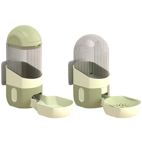 XuQiZZpp Cat Water Feeder Cat Automatic Feeder And Water Cat Water Dispenser Cat Feeding Watering Cage Mount von XuQiZZpp