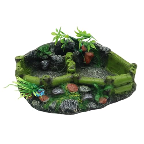 XuQiZZpp Futternapf für Haustiere, langlebig, Harze, für Reptilien, Futter und Wasser, Futterspender für Schildkröten und Eidechsen, Amphibien, Futternapf XuQiZZpp Futternapf für Haustiere, langlebig, Harze, für Reptilien, Futter und Wasser, Futterspender für Schildkröten und Eidechsen, Amphibien, Futternapf von XuQiZZpp