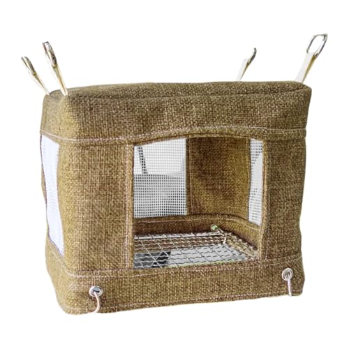 XuQiZZpp Schaukelspielzeug für Vogelstange Ständer Atmungsaktive Hängematte Sitzstange Vogelhaus Zelt Kauspielzeug für Papageien Sittiche Spielzeug Vogel XuQiZZpp Schaukelspielzeug für Vogelstange Ständer Atmungsaktive Hängematte Sitzstange Vogelhaus Zelt Kauspielzeug für Papageien Sittiche Spielzeug Vogel von XuQiZZpp