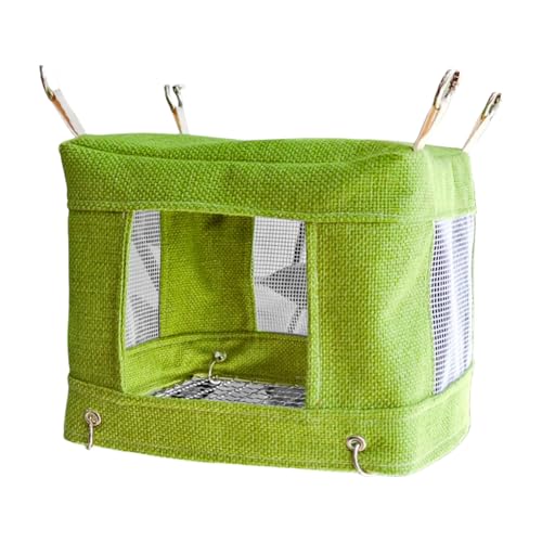XuQiZZpp Schaukelspielzeug für Vogelstange Ständer Atmungsaktive Hängematte Sitzstange Vogelhaus Zelt Kauspielzeug für Papageien Sittiche Spielzeug Vogel XuQiZZpp Schaukelspielzeug für Vogelstange Ständer Atmungsaktive Hängematte Sitzstange Vogelhaus Zelt Kauspielzeug für Papageien Sittiche Spielzeug Vogel von XuQiZZpp