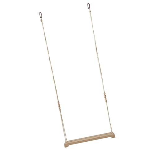 Hühnerschaukel aus Holz, für Vögel, Papageien, Sitzställe, tierfreundliche Schaukel für Außen- und Innenställe Hühnerschaukel aus Holz, für Vögel, Papageien, Sitzställe, tierfreundliche Schaukel für Außen- und Innenställe von Xuanxi