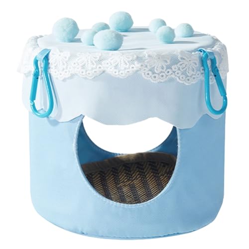 Xuanxi Vogelhaus in Kuchenform, Nest für Wellensittiche, Nymphensittiche, Papageien, Brutnest, Bett, Vogelhängematte für Sittiche Xuanxi Vogelhaus in Kuchenform, Nest für Wellensittiche, Nymphensittiche, Papageien, Brutnest, Bett, Vogelhängematte für Sittiche von Xuanxi