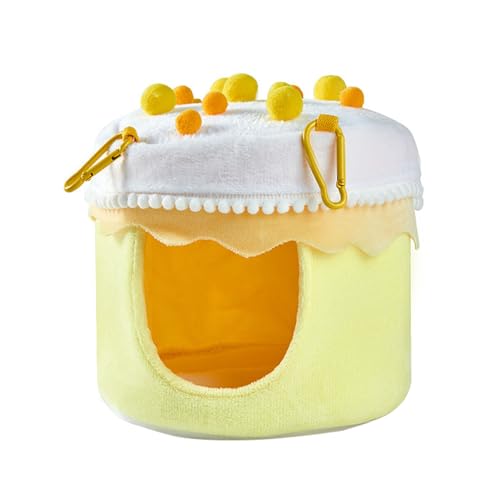 Xuanxi Vogelnest Vogelkäfig Plüsch Kuchen Haus Brutnest Papageiennest Winddicht Hängematte Nest Vogel Winter Shelter für Kakadus Xuanxi Vogelnest Vogelkäfig Plüsch Kuchen Haus Brutnest Papageiennest Winddicht Hängematte Nest Vogel Winter Shelter für Kakadus von Xuanxi