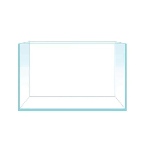 Mini Aquarium Glas-Aquarium, rechteckig, Schildkrötenbecken, Halbinsel-Stil, Premium, ultraklar, randloses Aquarium Kleines Aquarium von Xumh2024-3