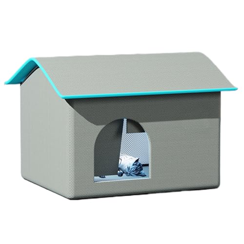 Cat House, 12h Kühlhund Kennel im Freien mit 9 Eisbeutel, 24.4x16.5x16.9 wasserdichtes Hundzelt für innerhalb von 20 kg Katze, mittel, XL Cat House, 12h Kühlhund Kennel im Freien mit 9 Eisbeutel, 24.4x16.5x16.9 wasserdichtes Hundzelt für innerhalb von 20 kg Katze, mittel, XL von Xweptuy