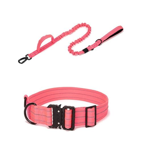 Outdoor Carrying Pet Dog Collar Leashes Set Dog Elastic Rope Strap Sling Trainingsleinen von YABOO