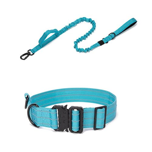 Outdoor Carrying Pet Dog Collar Leashes Set Dog Elastic Rope Strap Sling Trainingsleinen von YABOO