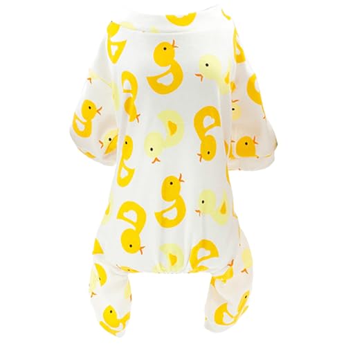 YANFJHV Chihuahua-Pyjama, Hunde-Pyjama für Hunde, Mädchen und, weiches Haustier-Kleidung für Hunde Design Hundemantel (D, L) von YANFJHV