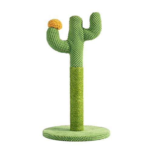 YANGYANGDA Cactus Cat Scratching Board Cat Scratching Post Multifunctional Interactive Cat Toys With Hair Ball Cat Tree Climb Tool (B) von YANGYANGDA