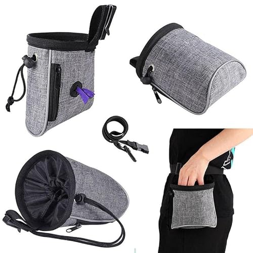 YANGYANGDA Reflektierende Welpen Snack Belohnung Taille Tasche Tragbare Hund Training Leckerli Tasche Haustier Futter Tasche Walking Snack Pouch Abnehmbare Lieferungen von YANGYANGDA