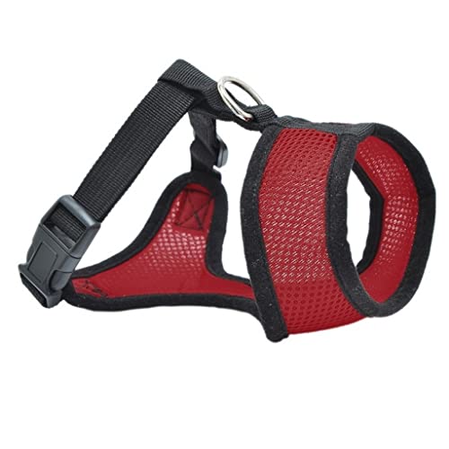 Haustier Hundegeschirr Pet Control Harness Halsband Sicherheitsgeschirr Netzweste Verstellbares Geschirr von YANYUESHOP