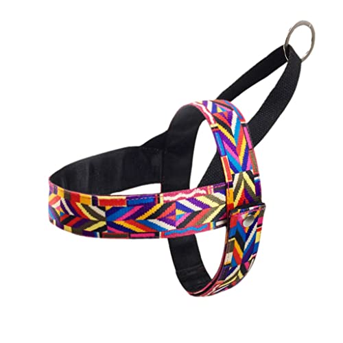 No Tension Pet Dog Harness Einstellbares Farbmuster Kleines und mittelgroßes Weste-Geschirr für Hunde von YANYUESHOP