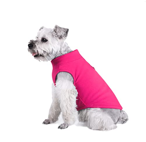 YAODHAOD Hundevlies Weste Premium Hundekleidung für kleine Hunde Junge oder Mädchen - Pullover Hundejacke mit Leinenring Mittelgroßer Hund Katze Hund Pullover Dackel Chihuahua French Bulldog Mops(L) von YAODHAOD