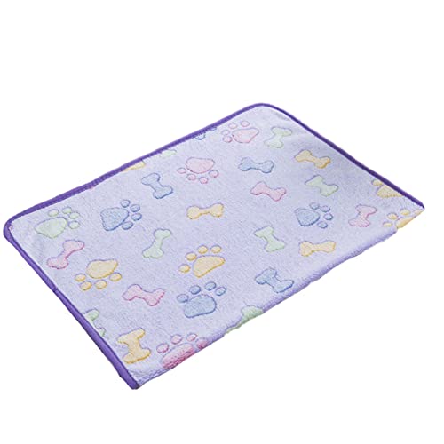 2 Stück Haustierdecke,Kuscheldecke Hund Katze Haustier Matte Pad Softe Warme Decken,Weiche Katzendecke Hundedecke,Waschbare Decke für Kleiner Grosse Hund Katze Flauschige Fleece Decke Tier Schlafdeck von YAOTT