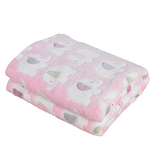 2 Stück Haustierdecke,Kuscheldecke Hund Katze Haustier Matte Pad Softe Warme Decken,Weiche Katzendecke Hundedecke,Waschbare Decke für Kleiner Grosse Hund Katze Flauschige Fleece Decke Tier Schlafdeck von YAOTT