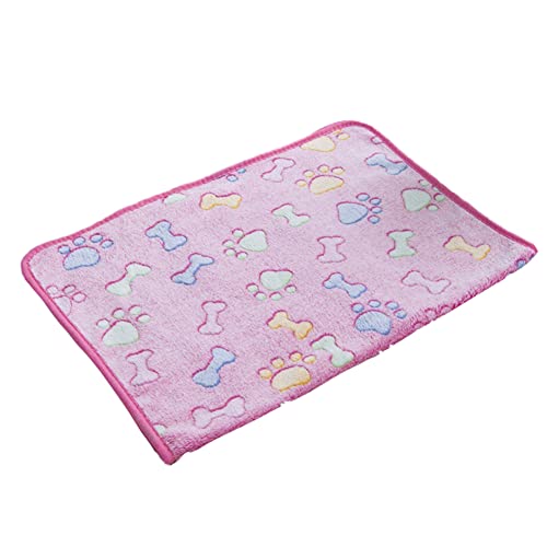 2 Stück Haustierdecke,Kuscheldecke Hund Katze Haustier Matte Pad Softe Warme Decken,Weiche Katzendecke Hundedecke,Waschbare Decke für Kleiner Grosse Hund Katze Flauschige Fleece Decke Tier Schlafdeck von YAOTT