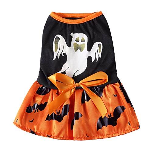 Haustier-Fleece-Muster-Kleidung für kleine Hunde Welpen Katzen Hunde Hundemantel Weihnachten Halloween Cosplay Kostüm Dress Up Hund Katze Outfits Mantel 17 M von YAOTT