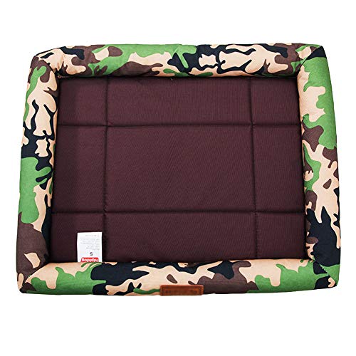 YAOTT Haustierkühl Bett Sommer Schlafbett Atmungsaktiv Waschbare Haustier kühlmatte Kühlende Schlafmatte Pad Atmungsaktive Kühlmatte Mesh Matte Katze Bett Kissen für Haustier 1 L(69 * 84cm) von YAOTT